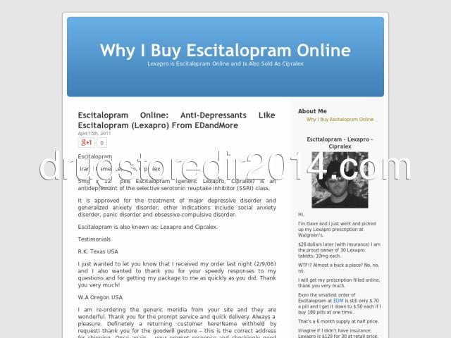 escitalopram.zaleplon.info