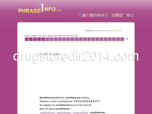 norethisterone.phraseinfo.com